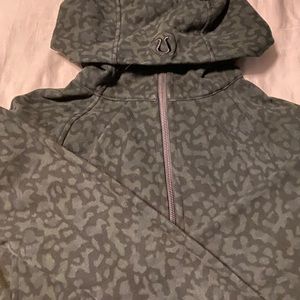 Brand new w/tags camo/animal print scuba hoodie